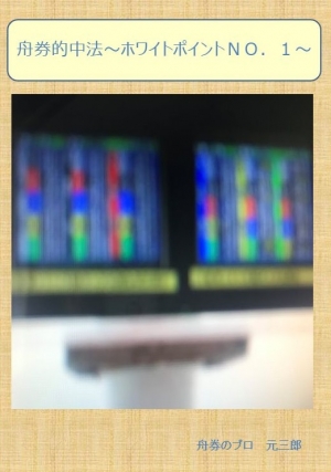 舟券的中法～ホワイトポイントＮＯ．１～