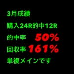 馬券生活者渾身の鉄板